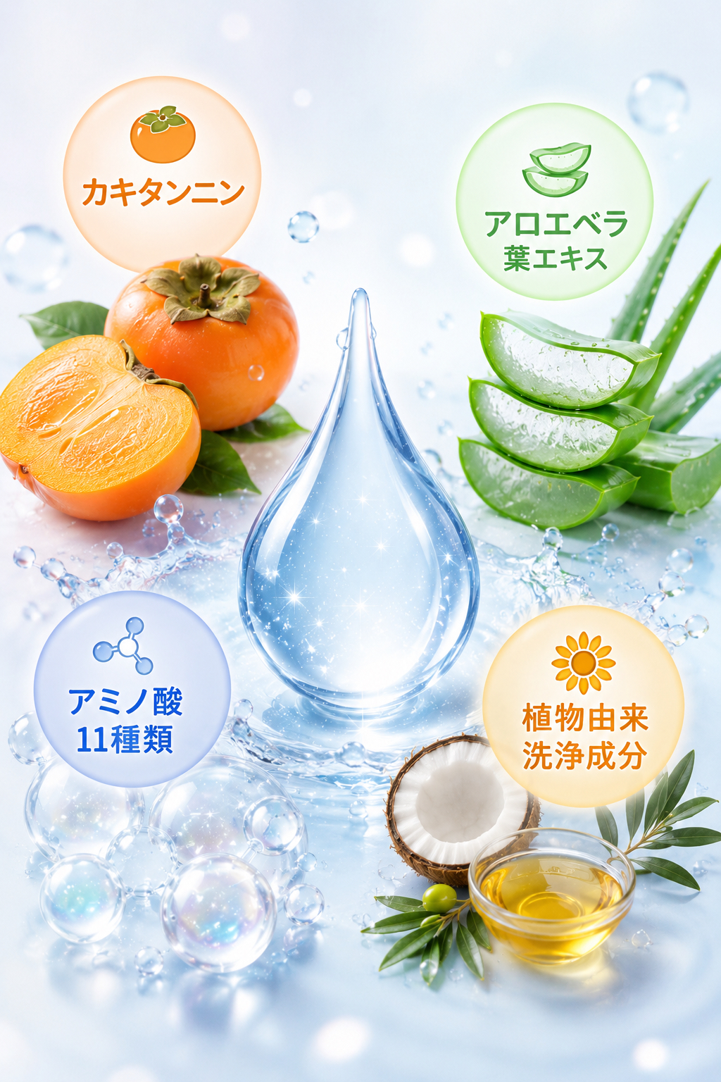 みずみずしい成分イメージ